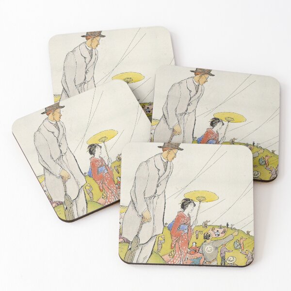 Item preview, Yumeji Takehisa - Scenes at Nagasaki Flying Kite 1920 designed and sold by Hangastudio.