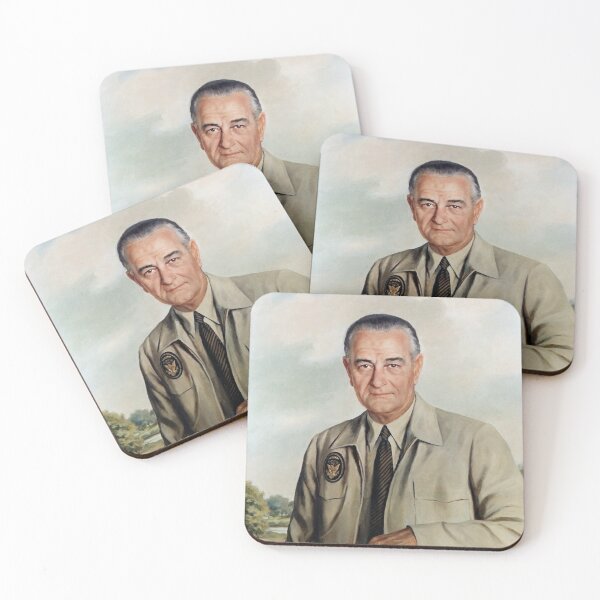 Item preview, President Lyndon Johnson Portrait - Elizabeth Shoumatoff  designed and sold by warishellstore.