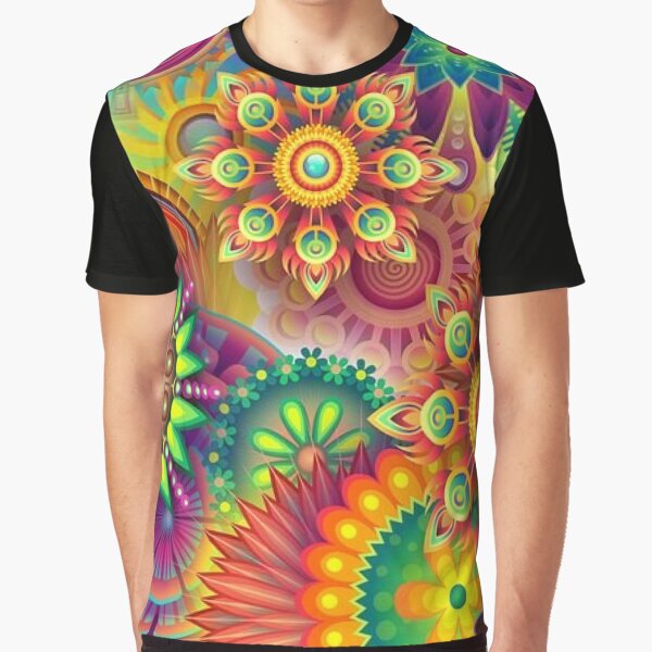 Psychedelic Madness Graphic T-Shirt
