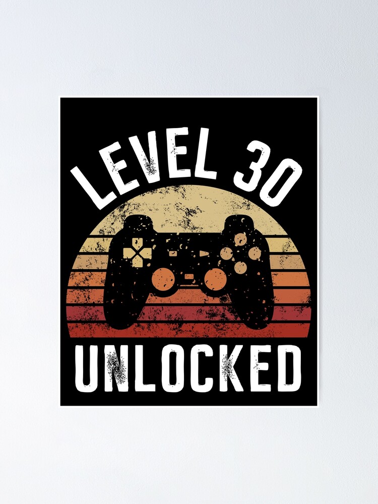 level 30 unlocked shirt