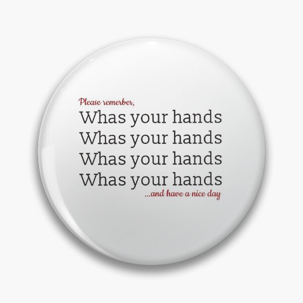 Item preview, Whas your hands ! designed and sold by CG999.