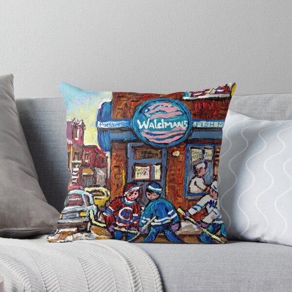 Item preview, MONTREAL MEMORIES WALDMAN'S FISH MARKET PLATEAU MONTREAL ART designed and sold by Carole  Spandau.