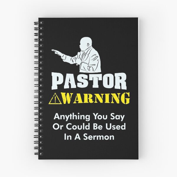 Item preview, Pastor Warning Funny Gift designed and sold by Rafał Gierok.
