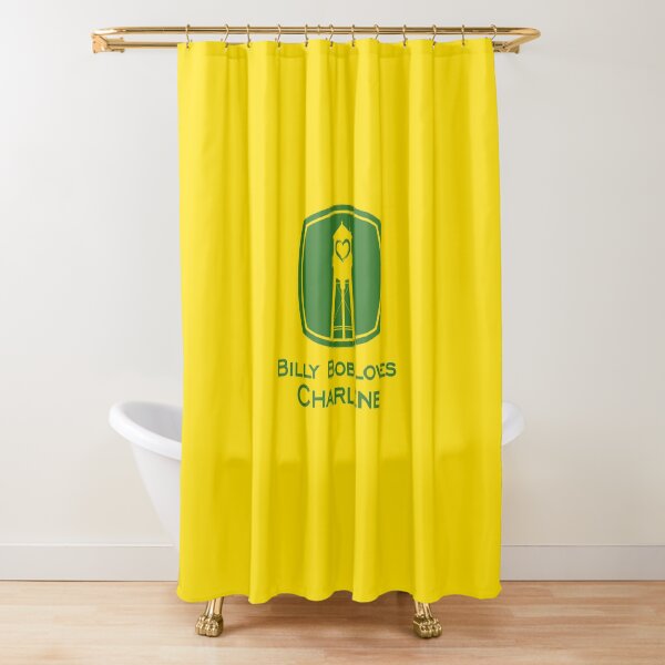 Billy Bob Loves Charlene Shower Curtain