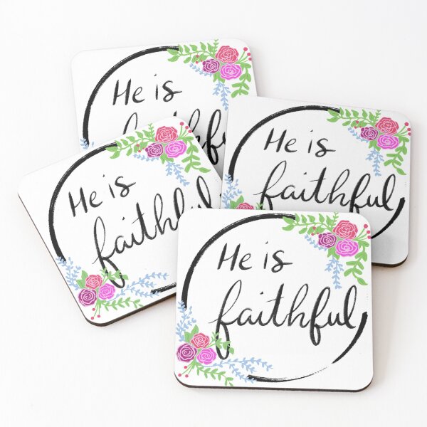 Item preview, He is faithful designed and sold by ShanCreated.
