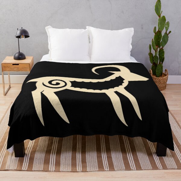 Item preview, Goat (or sheep) Glyph (cream) designed and sold by Argent Whiskers.