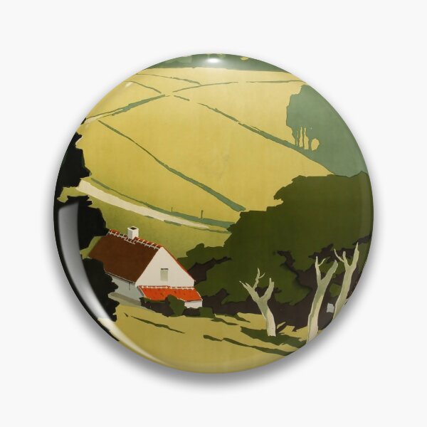 Item preview, Mont de Lenclus vintage travel poster designed and sold by stickart-marek.