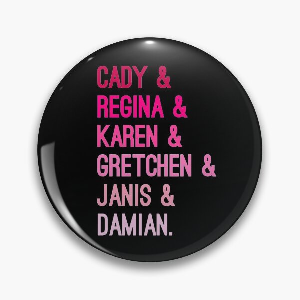Item preview, Mean Girls Characters designed and sold by kateshellard.