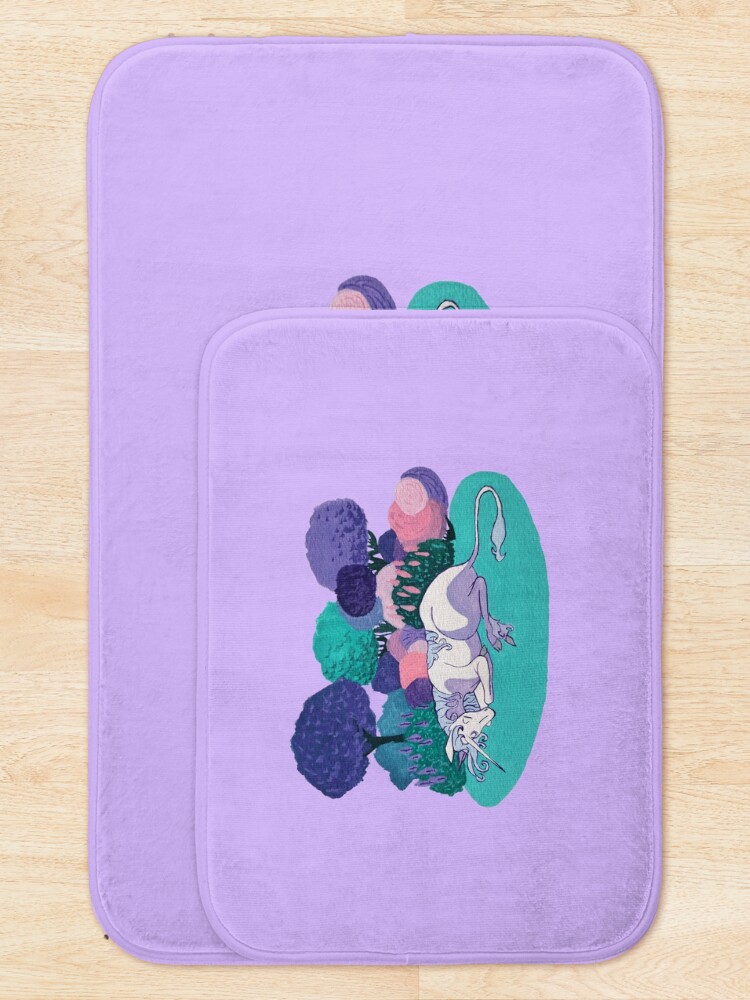 Alternate view of Sleeping Unicorn Bath Mat