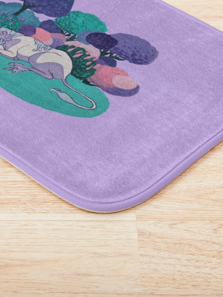 Alternate view of Sleeping Unicorn Bath Mat