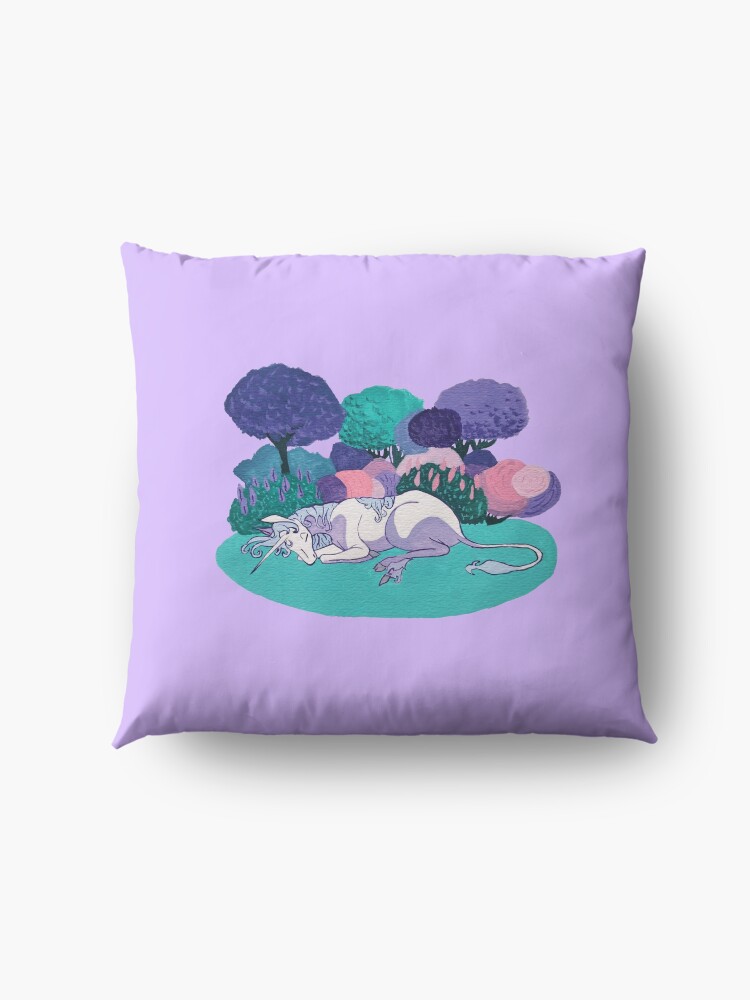Alternate view of Sleeping Unicorn Floor Pillow