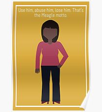 Donna Meagle: "Meagle Motto" Poster