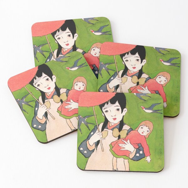 Item preview, Yumeji Takehisa - girl with Doll designed and sold by Hangastudio.