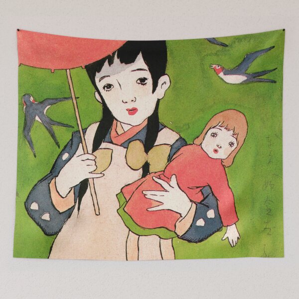 Item preview, Yumeji Takehisa - girl with Doll designed and sold by Hangastudio.