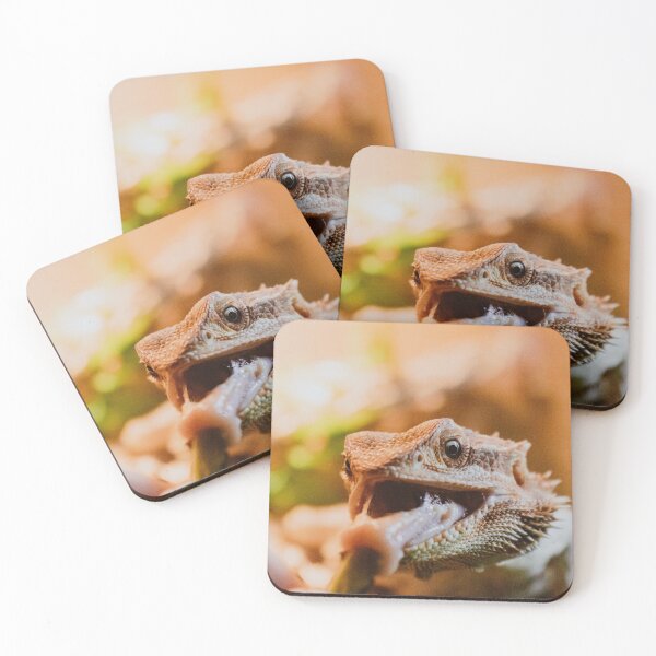 Item preview, Dragón barbudo comiendo designed and sold by Hailey Nicole Photography.