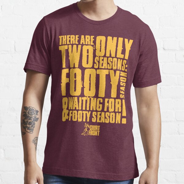 Two Seasons: Gold on Maroon Essential T-Shirt