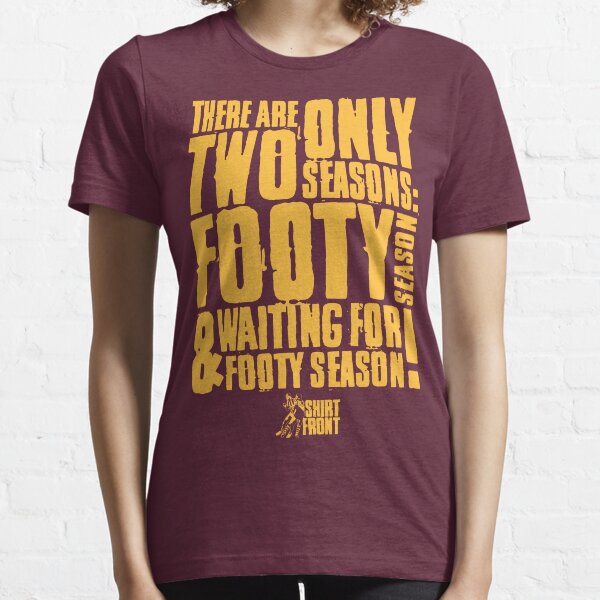 Two Seasons: Gold on Maroon Essential T-Shirt