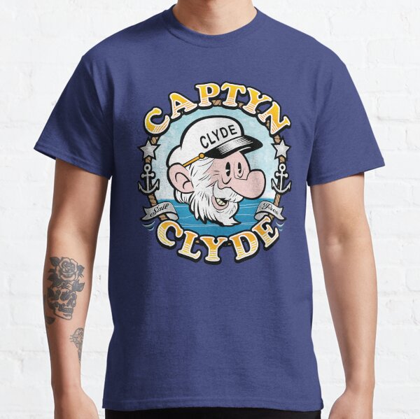 Captyn Clyde Sail Free Anchor Classic T-Shirt