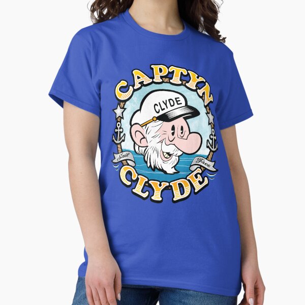 Captyn Clyde Sail Free Anchor Classic T-Shirt