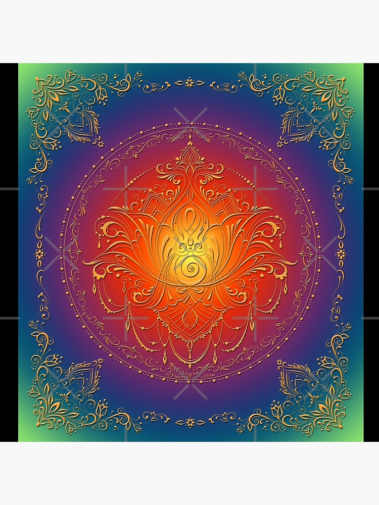 Lotus Goddess in blooming Rainbow Chakra by dreamie09