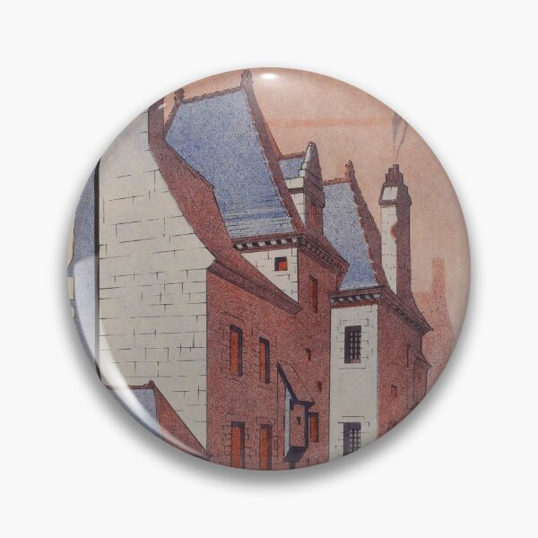 Item preview, Landerneau Bretagne vintage travel poster designed and sold by stickart-marek.