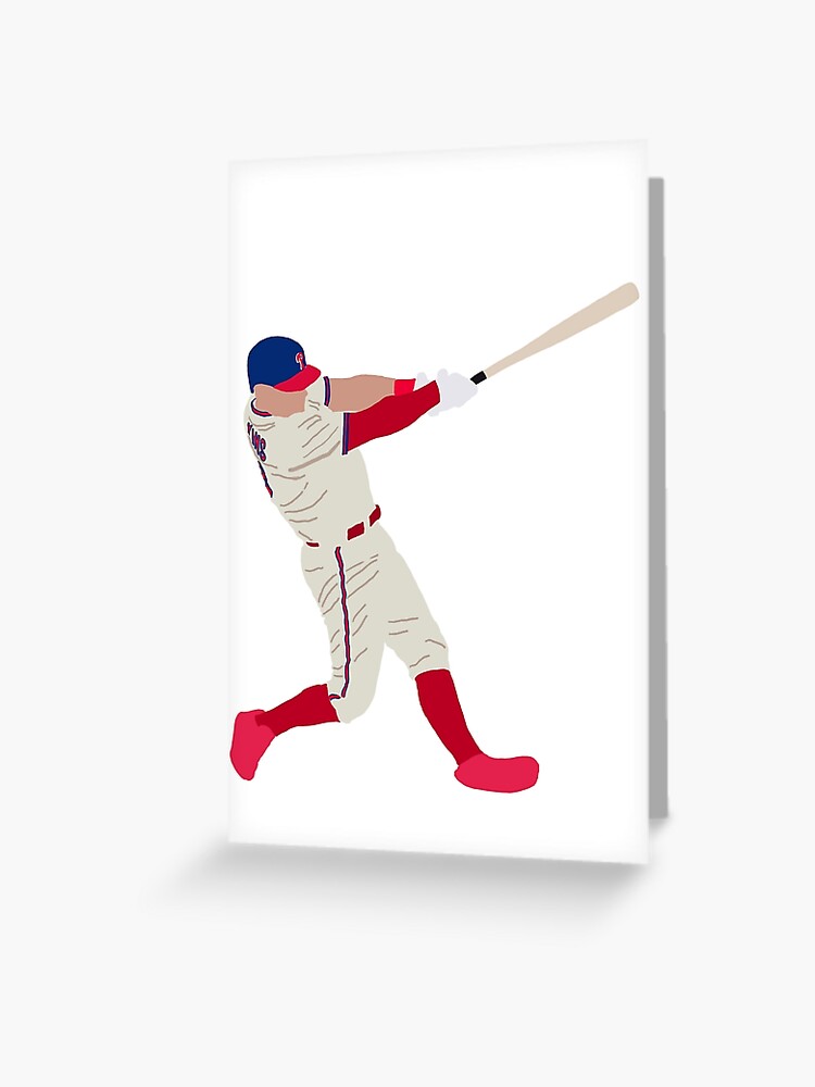 Rhys Hoskins Bat Slam Postcard for Sale by RatTrapTees