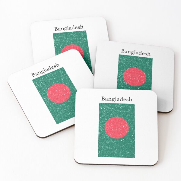 Item preview, Bangladesh Vintage Distressed Flag designed and sold by Birdtheman12345.