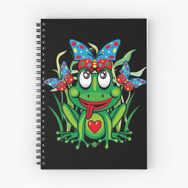 Item preview, 28 Süßer kleiner Frosch Schmetterlinge Herz Zunge designed and sold by Margarita-Art.