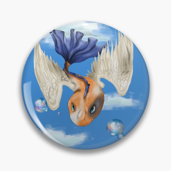 Item preview, Flying Angel Fish of the Sky and Water designed and sold by Bailey Swinney.