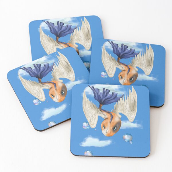 Item preview, Flying Angel Fish of the Sky and Water designed and sold by Bailey Swinney.
