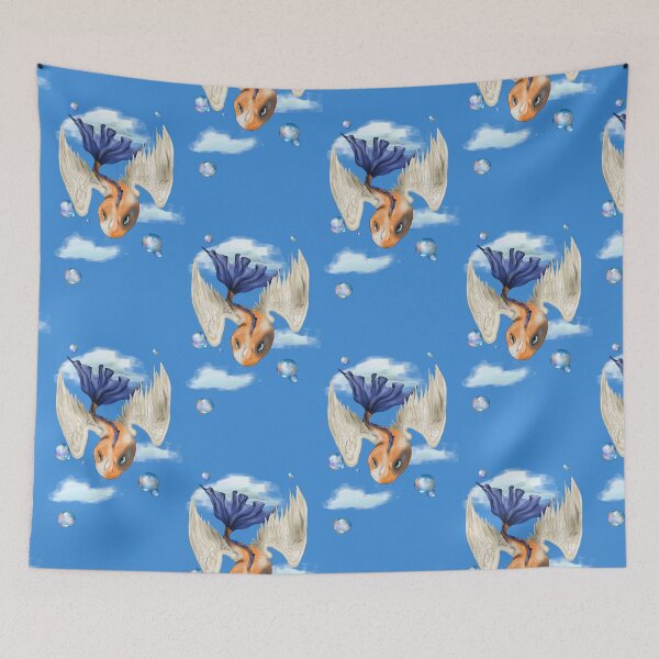 Item preview, Flying Angel Fish of the Sky and Water designed and sold by Bailey Swinney.
