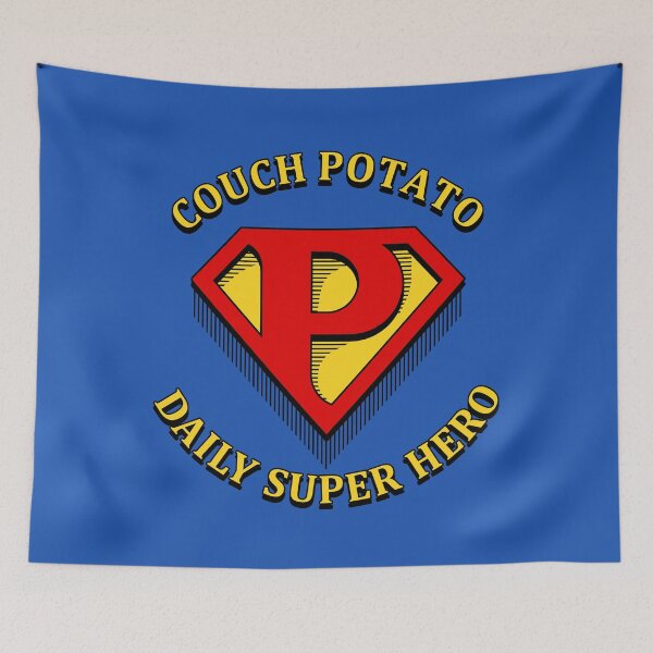 Item preview, couch potato - daily super hero - ver 1 designed and sold by He-Be.