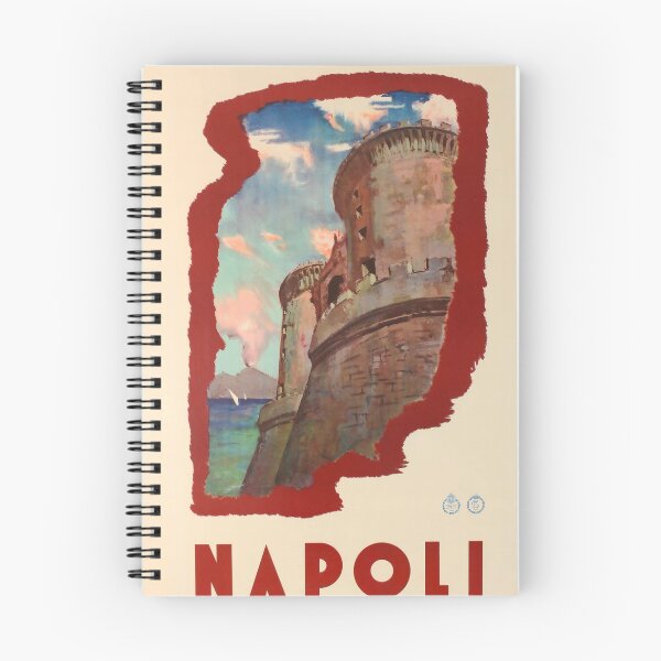 Artikelvorschau, Napoli vintage travel poster entworfen und verkauft von stickart-marek.
