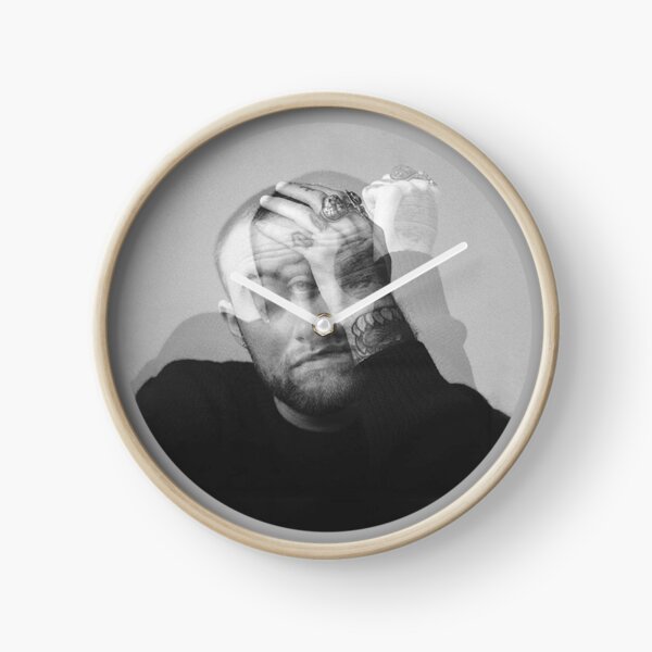 Mac Art Poster Clock