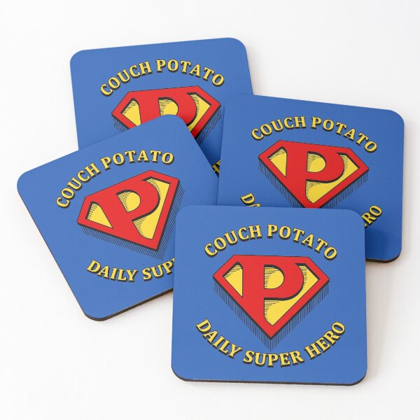 Item preview, couch potato - daily super hero - ver 1 designed and sold by He-Be.