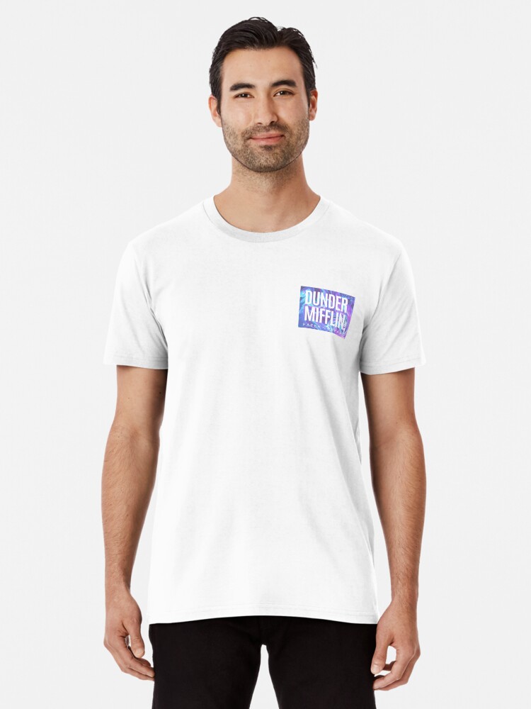 Dunder Mifflin Logo - The Office Tie Dye TShirt