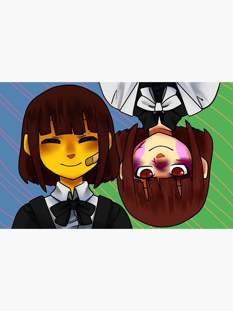 Sans and Chara fighting  Greeting Card for Sale by QuirkyTaco