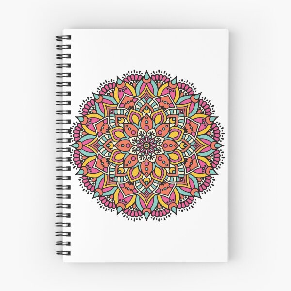 Aperçu de l'œuvre Mandala circulaire rose créée et vendue par Hangrid-Work.