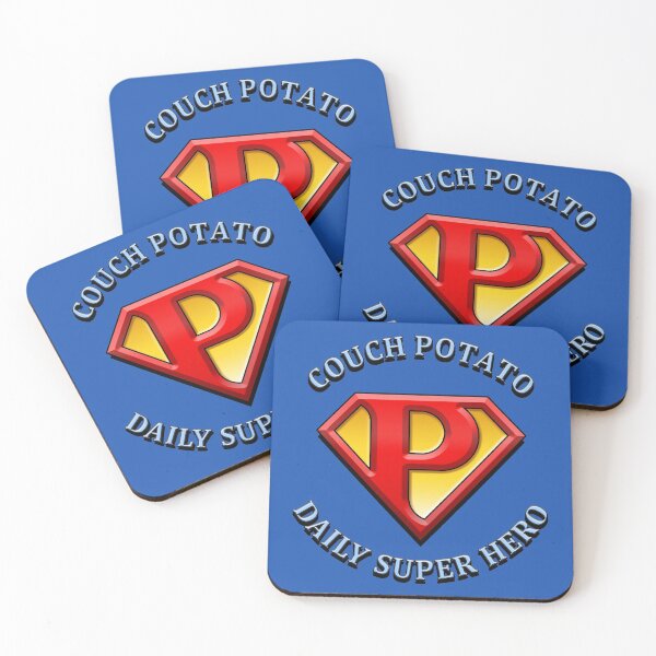 Item preview, couch potato - daily super hero - ver 2 designed and sold by He-Be.