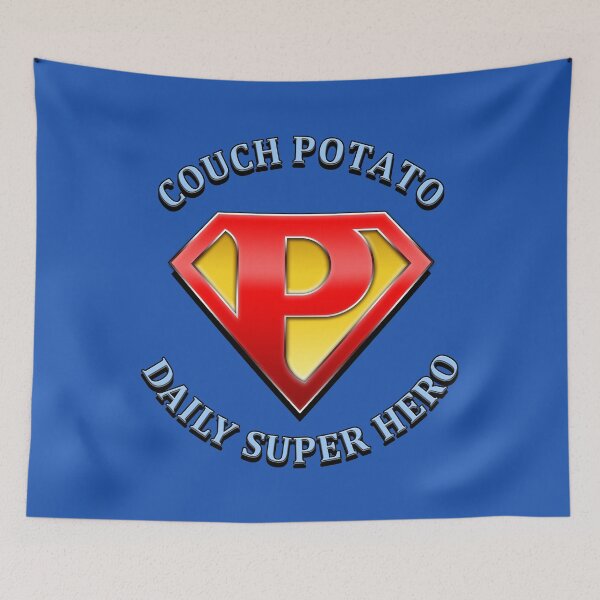 Item preview, couch potato - daily super hero - ver 3 designed and sold by He-Be.