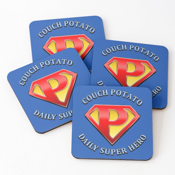 Item preview, couch potato - daily super hero - ver 3 designed and sold by He-Be.