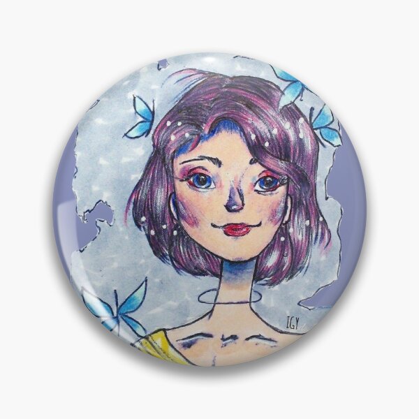 Item preview, Galactic Butterfly Girl / Space / Butterflies / Galaxy designed and sold by IGYdesigns.