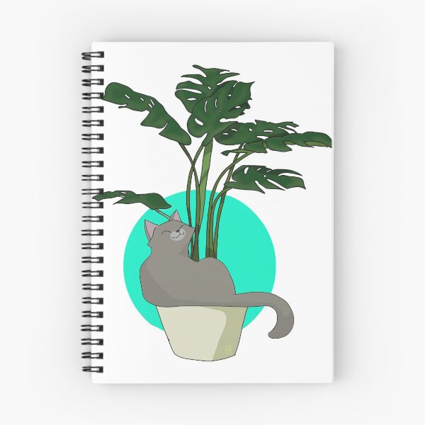 Item preview, Monstera Plant Cat designed and sold by nole-c.