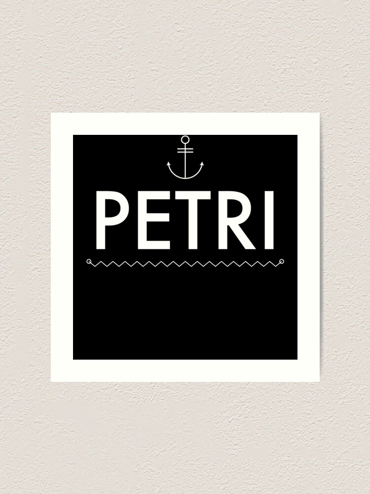 "Petri Fishing good luck with the fishing angler’s greeting" Art