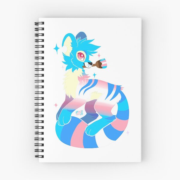 Item preview, Neopets Kougra Transgender Pride designed and sold by pegacat.