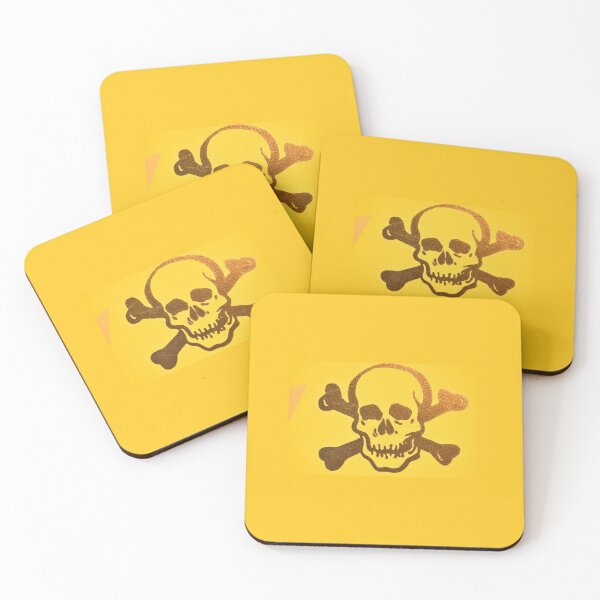 Item preview, Orange Skull and Crossbones Symbol designed and sold by KNBS.