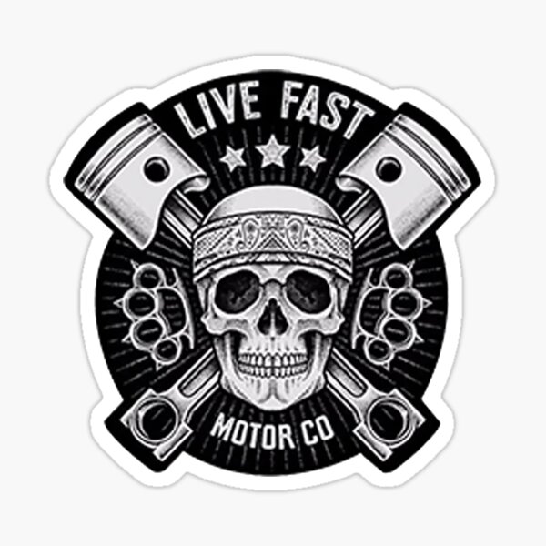 Item preview, Motor Head - Live Fast designed and sold by unionpride.