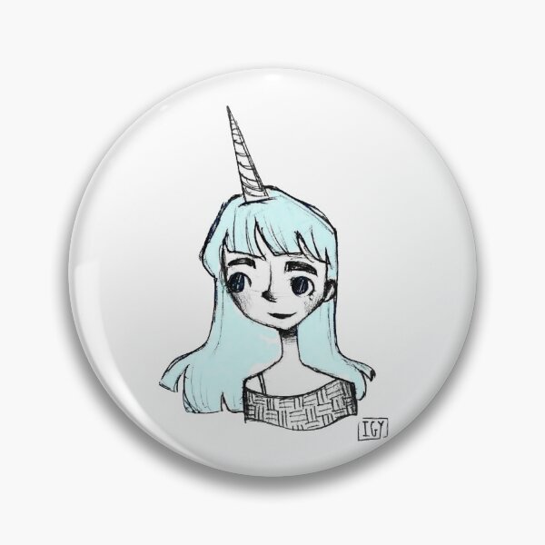 Item preview, The Magical Unicorn Girl designed and sold by IGYdesigns.