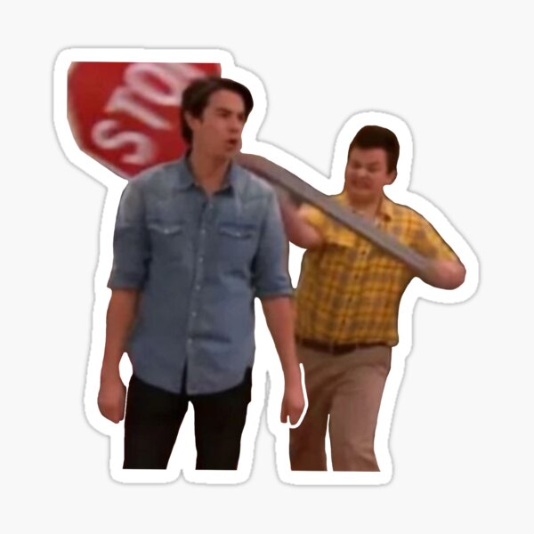 Gibby iCarly meme Sticker