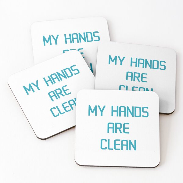 Item preview, My Hands Are Clean designed and sold by gio-m.